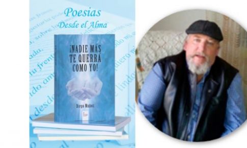 Diego Muñoz en el Bibliotren
