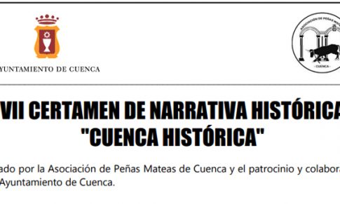 VII Certamen de Narrativa Histórica Cuenca Histórica – Finaliza 30 de agosto