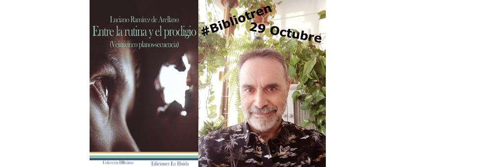Luciano Ramírez en el Bibliotren
