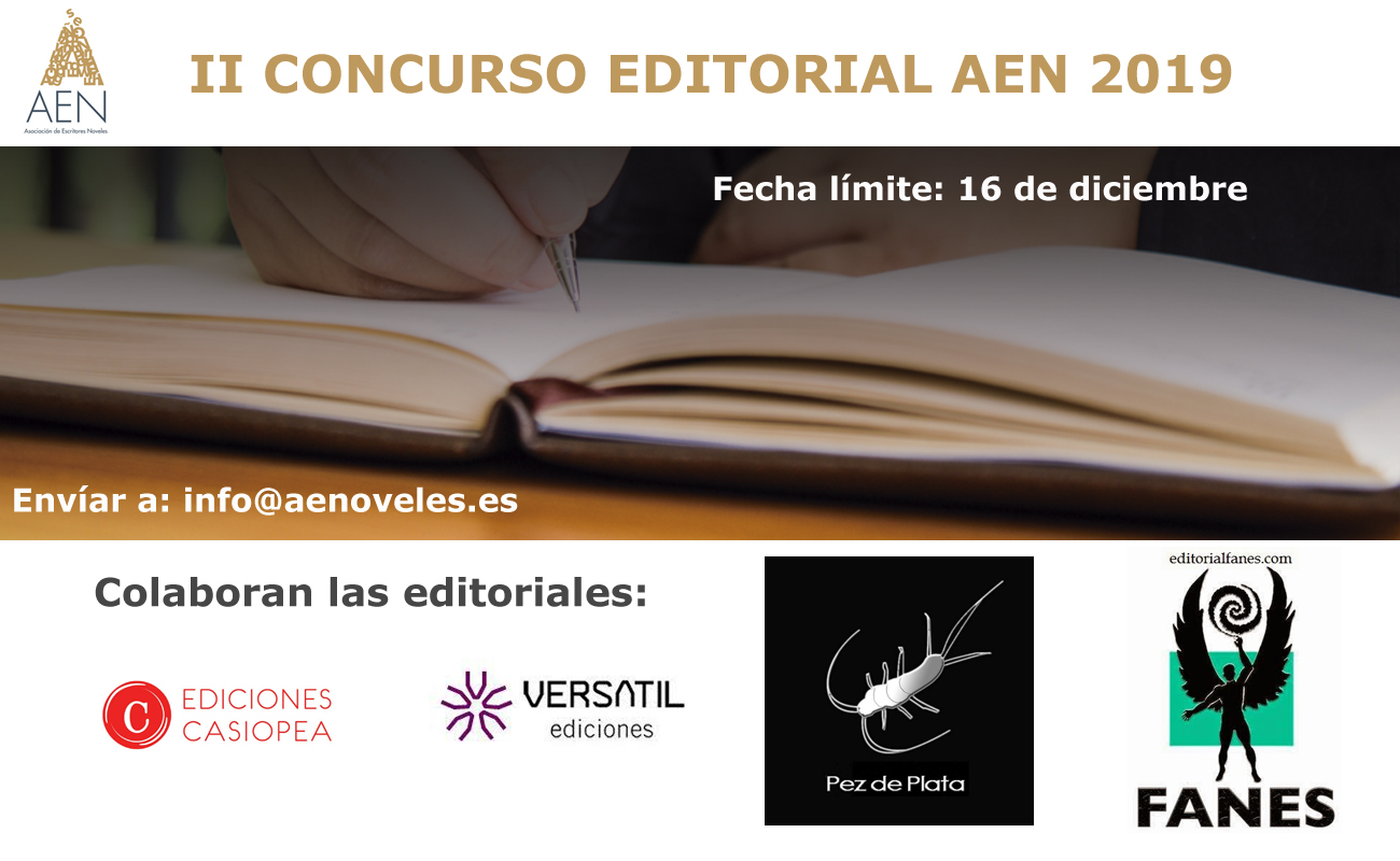 Segunda edición del Concurso Editorial AEN 2019