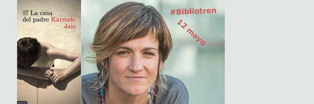 Karmele Jaio en el Bibliotren