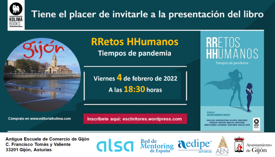 Presentación del libro RRetos HHumanos en Gijón