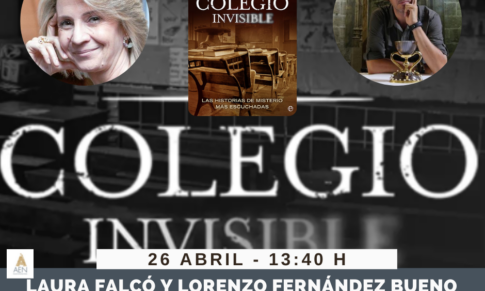 Laura Falcó y Lorenzo Fernandez Bueno en el Bibliotren