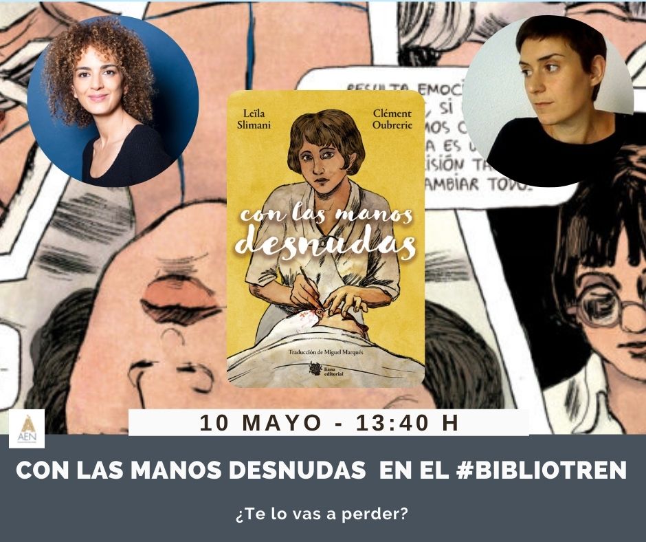 Con las manos desnudas en el Bibliotren