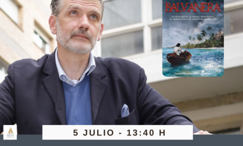 Balvanera y Narla en el Bibliotren