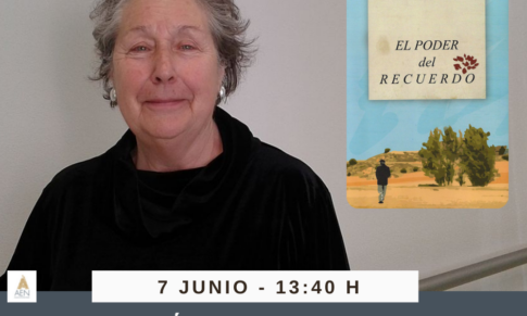 Dorita García Blanco en el Bibliotren