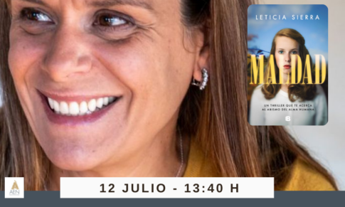 Maldad y Leticia Sierra en el Bibliotren