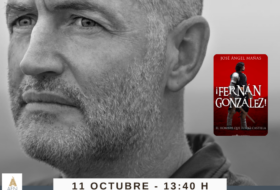 Jose Ángel Mañas en el Bibliotren