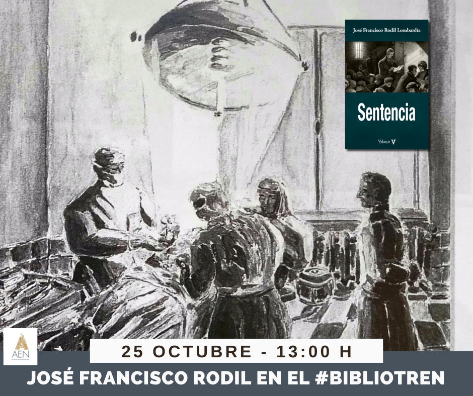 Jose Francisco Rodil en el Bibliotren