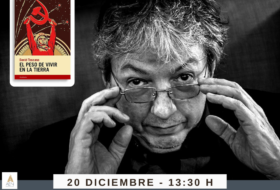 David Toscana en el Bibliotren